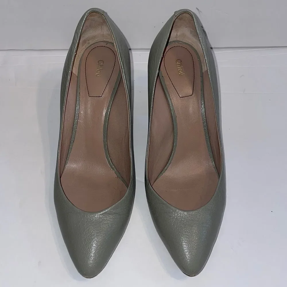 Chlor Block Heels - Picture 1 of 11